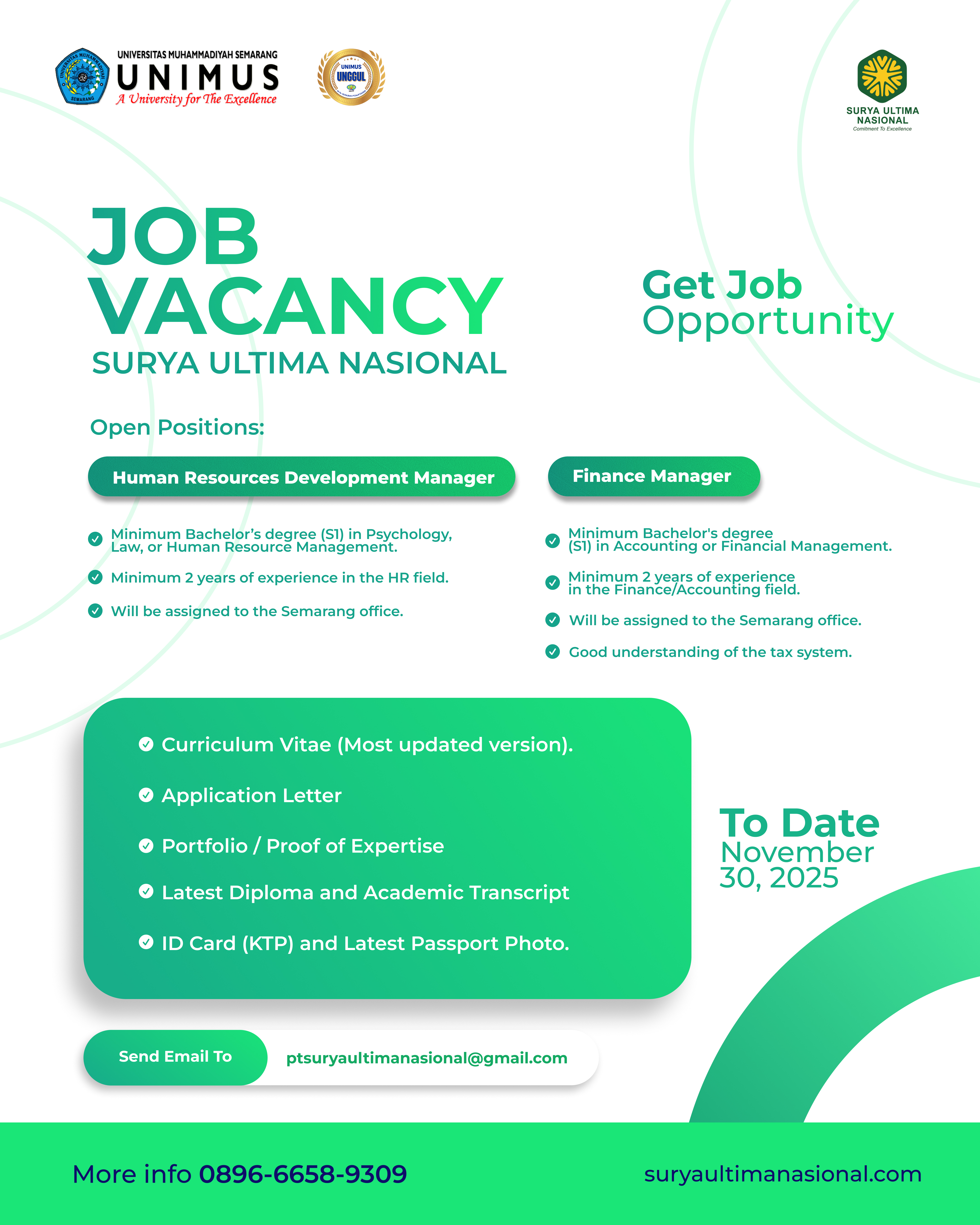 Informasi Penting PT SUN